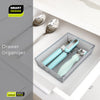 Steel Mesh Drawer Organizer with Interlocking Ends – 9" x 6" - Smart Design® 7
