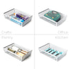 Steel Mesh Drawer Organizer with Interlocking Ends – 9" x 6" - Smart Design® 6