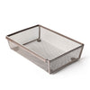 Steel Mesh Drawer Organizer with Interlocking Ends – 9" x 6" - Smart Design® 8