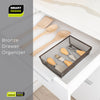 Steel Mesh Drawer Organizer with Interlocking Ends – 9" x 6" - Smart Design® 14