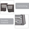 Steel Mesh Drawer Organizer with Interlocking Ends – 9" x 6" - Smart Design® 12