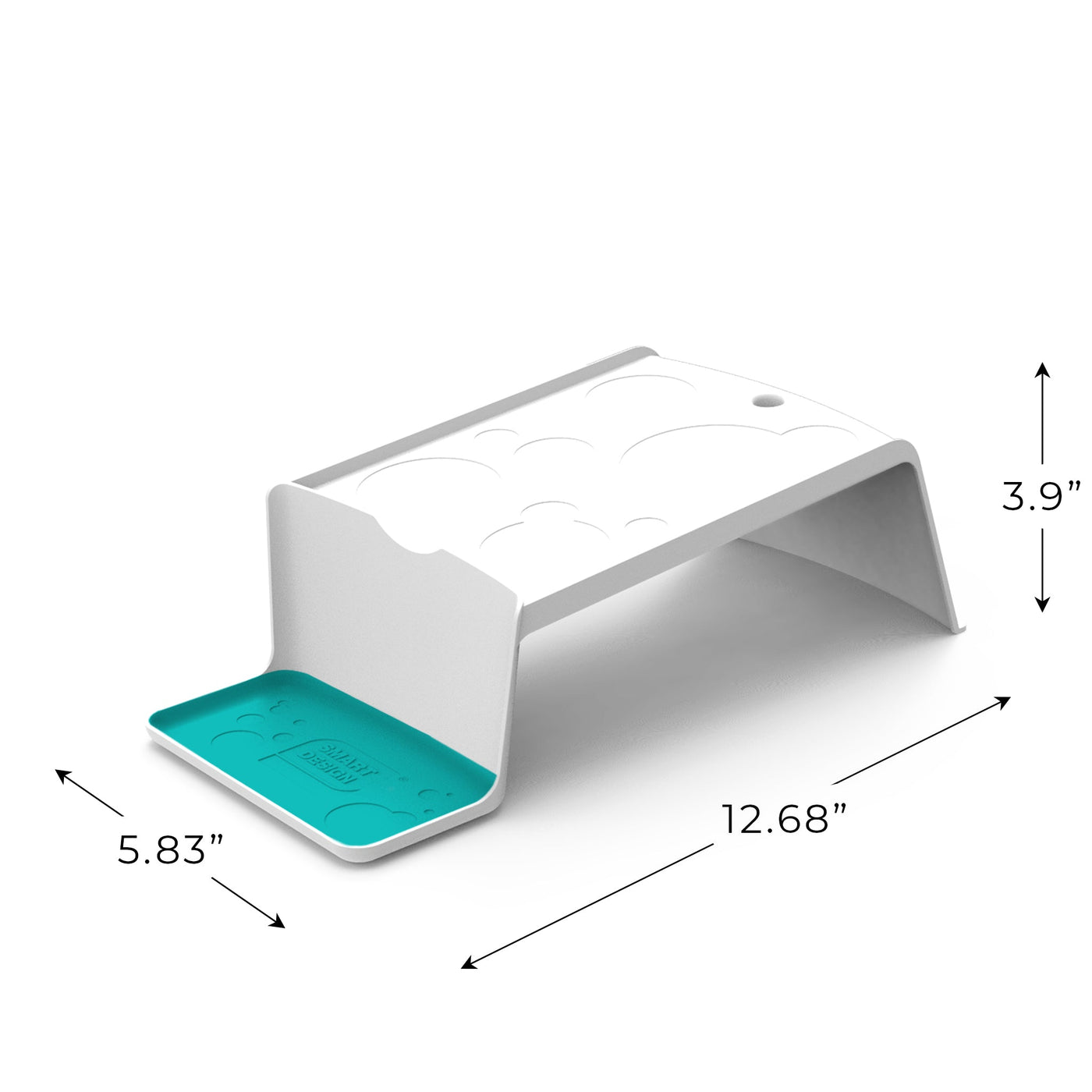 Sud Station - Angled Laundry Detergent Organizer - White - Smart Design® 7