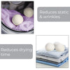Wool Dryer Balls - Natural Eco Fabric Softener - Eliminates Wrinkles & Reduces Static (6 Pack) - Smart Design® 4