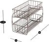 2-Tier Stackable Pull Out Baskets - White - Smart Design® 9