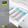 3-Compartment Plastic Drawer Organizer - Smart Design® 7