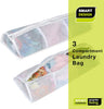 3-Compartment Wash Bag with Safety Zipper - Smart Design® 7