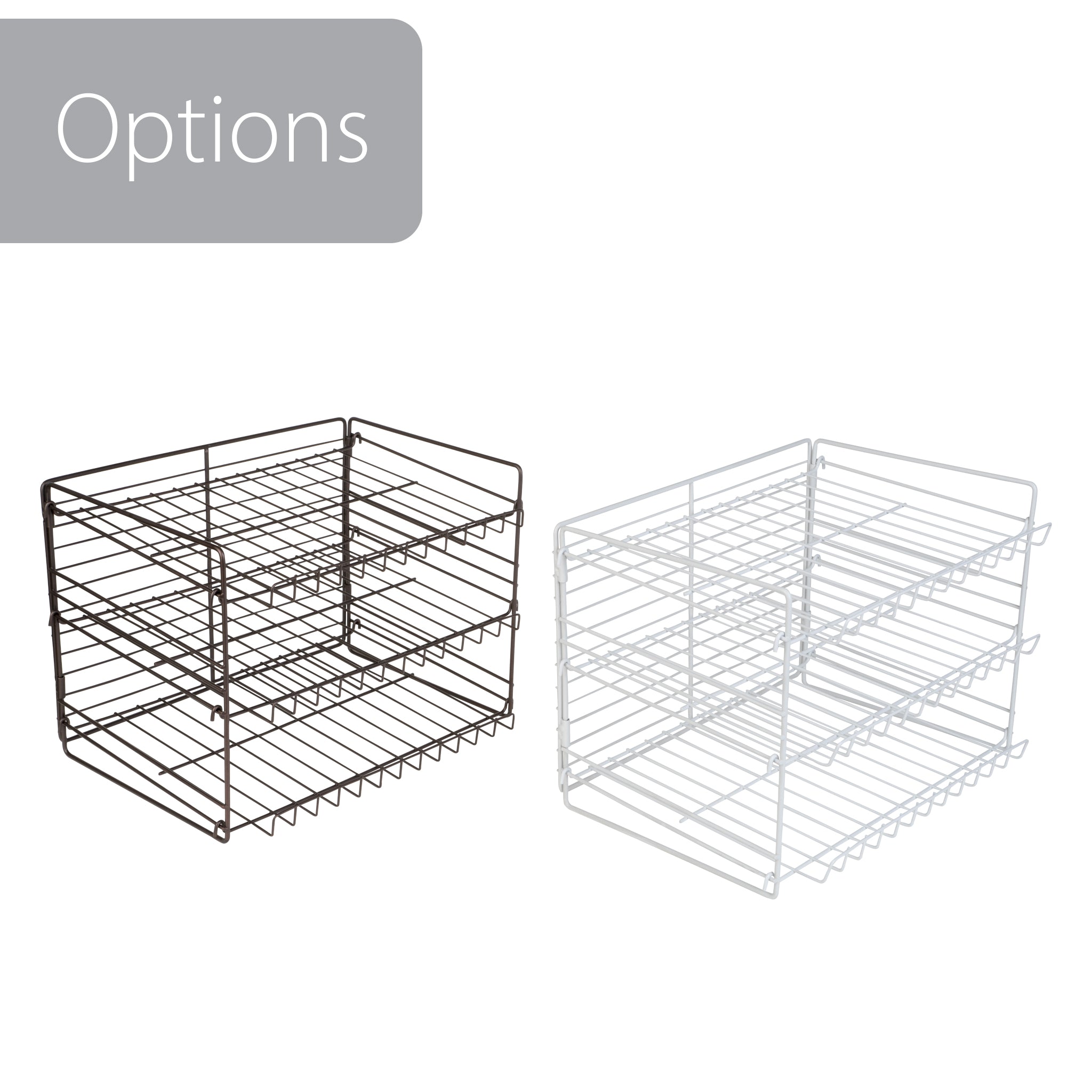 Kitchen Details 11.42-in W x 11.02-in H 3-Tier Freestanding Metal Can Rack  in the Cabinet Organizers department at