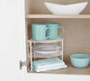 3-Tier Kitchen Corner Shelf Rack - White - Smart Design® 3