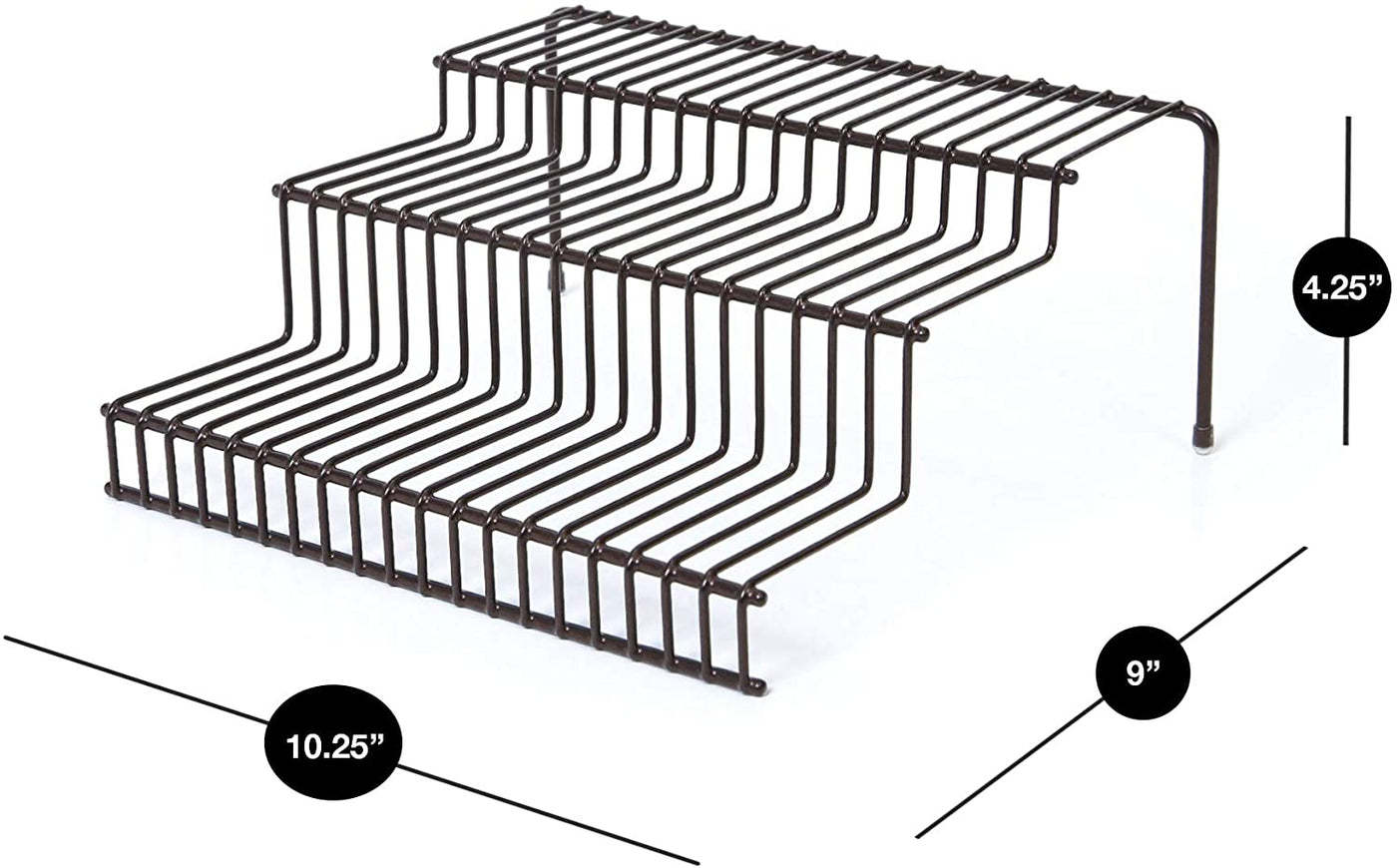 3 Tier Metal Wire Spice Rack Smart Design Kitchen