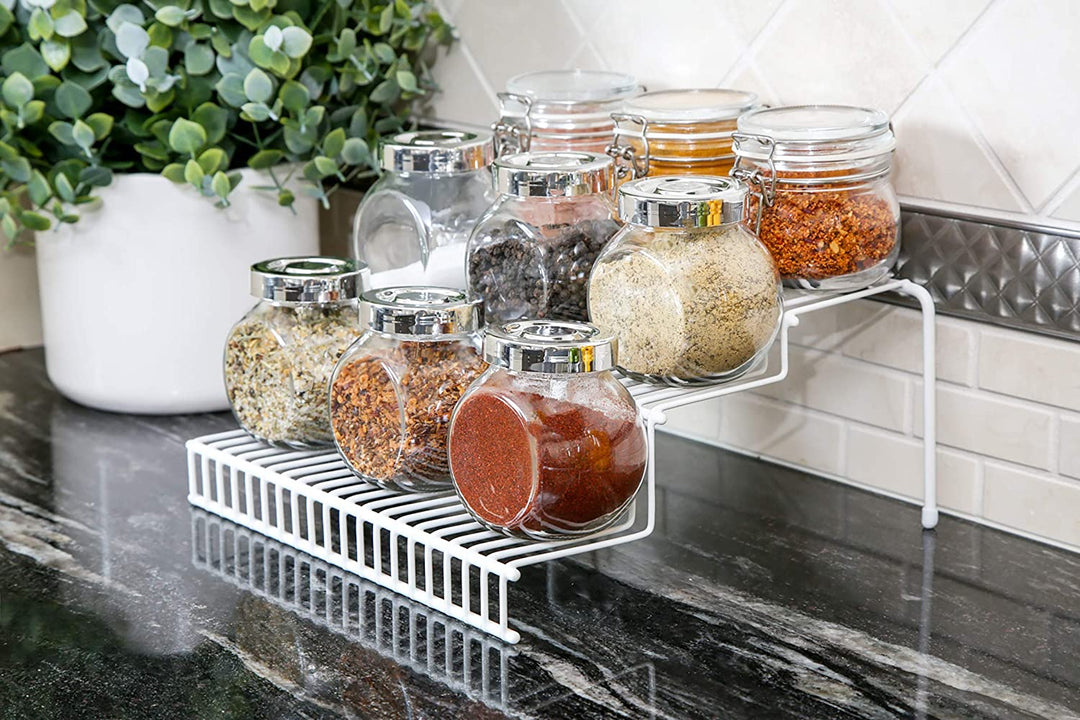 Wire spice racks for cabinets sale