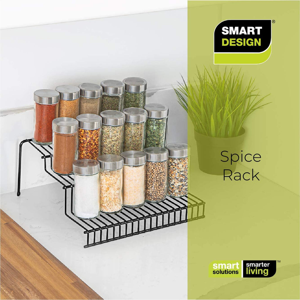 3-Tier Metal Wire Spice Rack | Smart Design® Kitchen