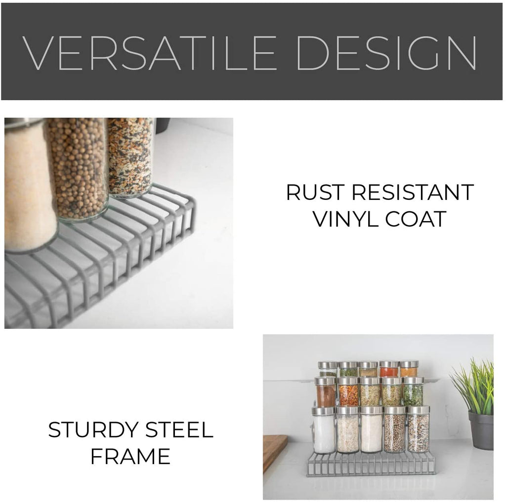 3-Tier Metal Wire Spice Rack | Smart Design® Kitchen