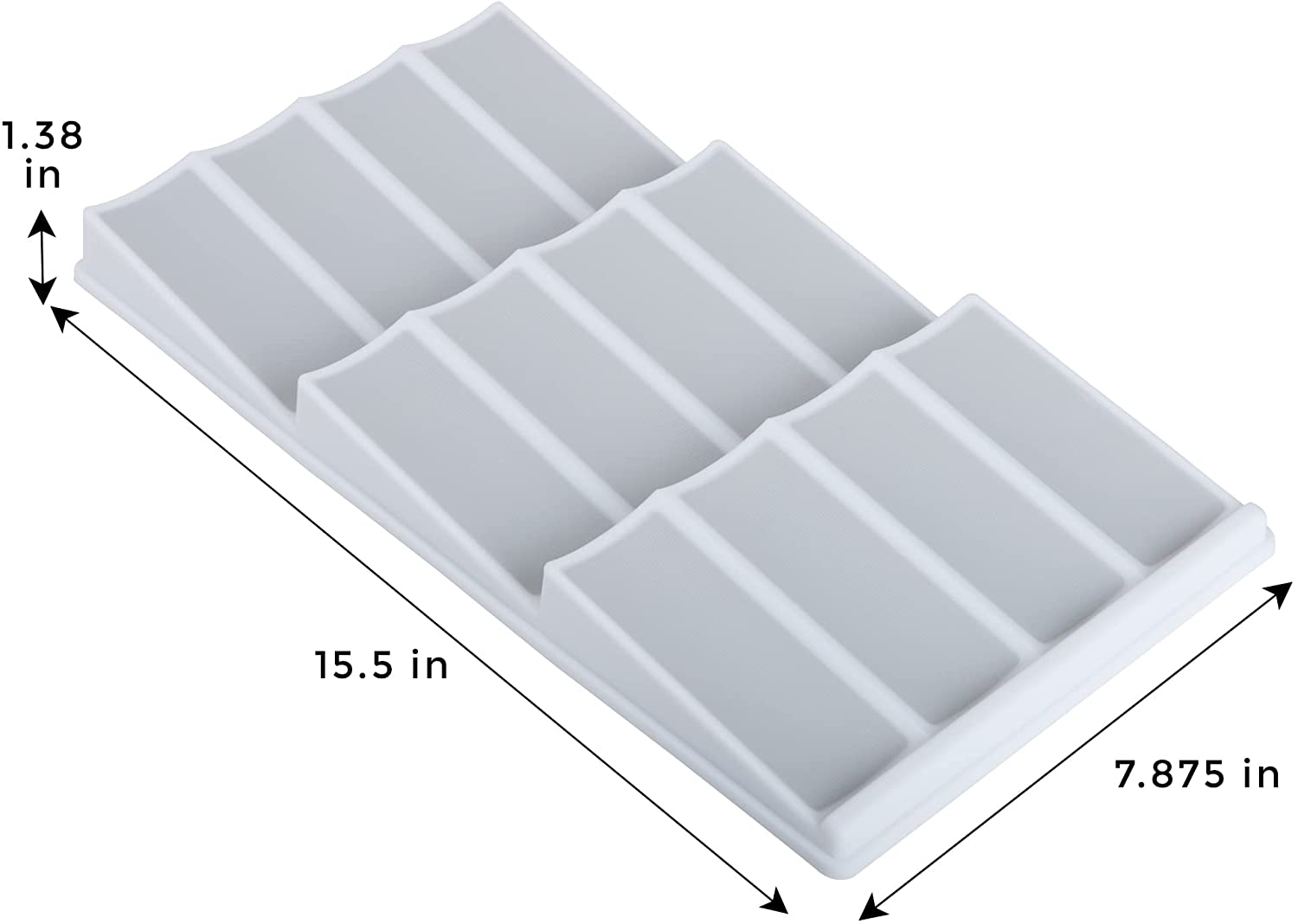 3-Tier Plastic Spice Rack Drawer - Smart Design® 10
