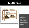 3-Tier Stackable Wooden Shoe Rack - Smart Design® 5