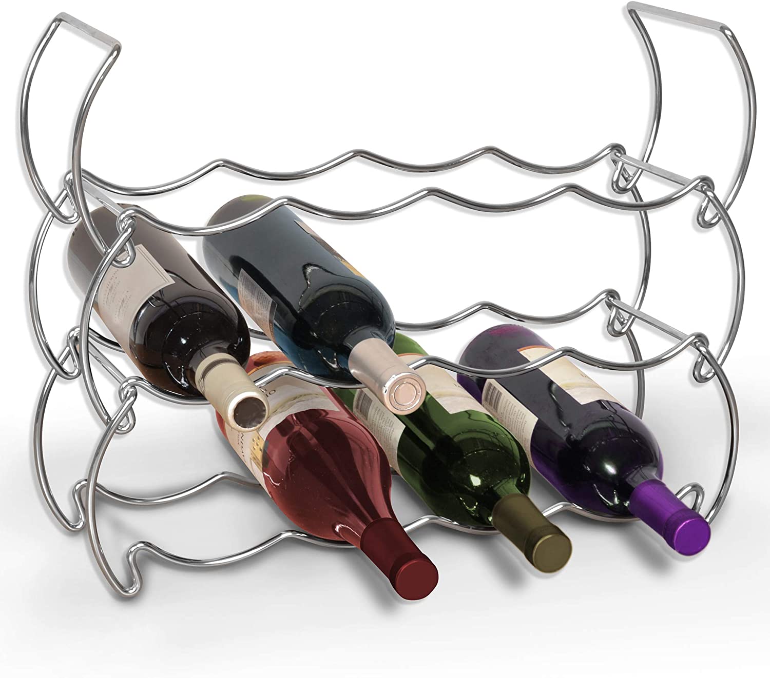 Wine Rack 3l 3-Tier Wine Rack | Smart Design® Kitchen