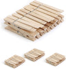 4-Coil Heavy Duty Wooden Clothespins - Smart Design® 3