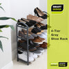 4-Tier Steel Shoe Rack - Smart Design® 7