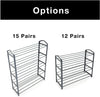 4-Tier Steel Shoe Rack - Smart Design® 6