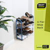 4-Tier Steel Shoe Rack - Smart Design® 19