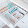 5-Compartment Plastic Drawer Organizer - Smart Design® 2