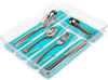 5-Compartment Plastic Drawer Organizer - Smart Design® 1