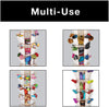 5-Tier Hanging Carousel Organizer with 40 Pockets and 360 Degree Swivel - Smart Design® 5