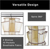 5-Tier Hanging Carousel Organizer with 40 Pockets and 360 Degree Swivel - Smart Design® 4