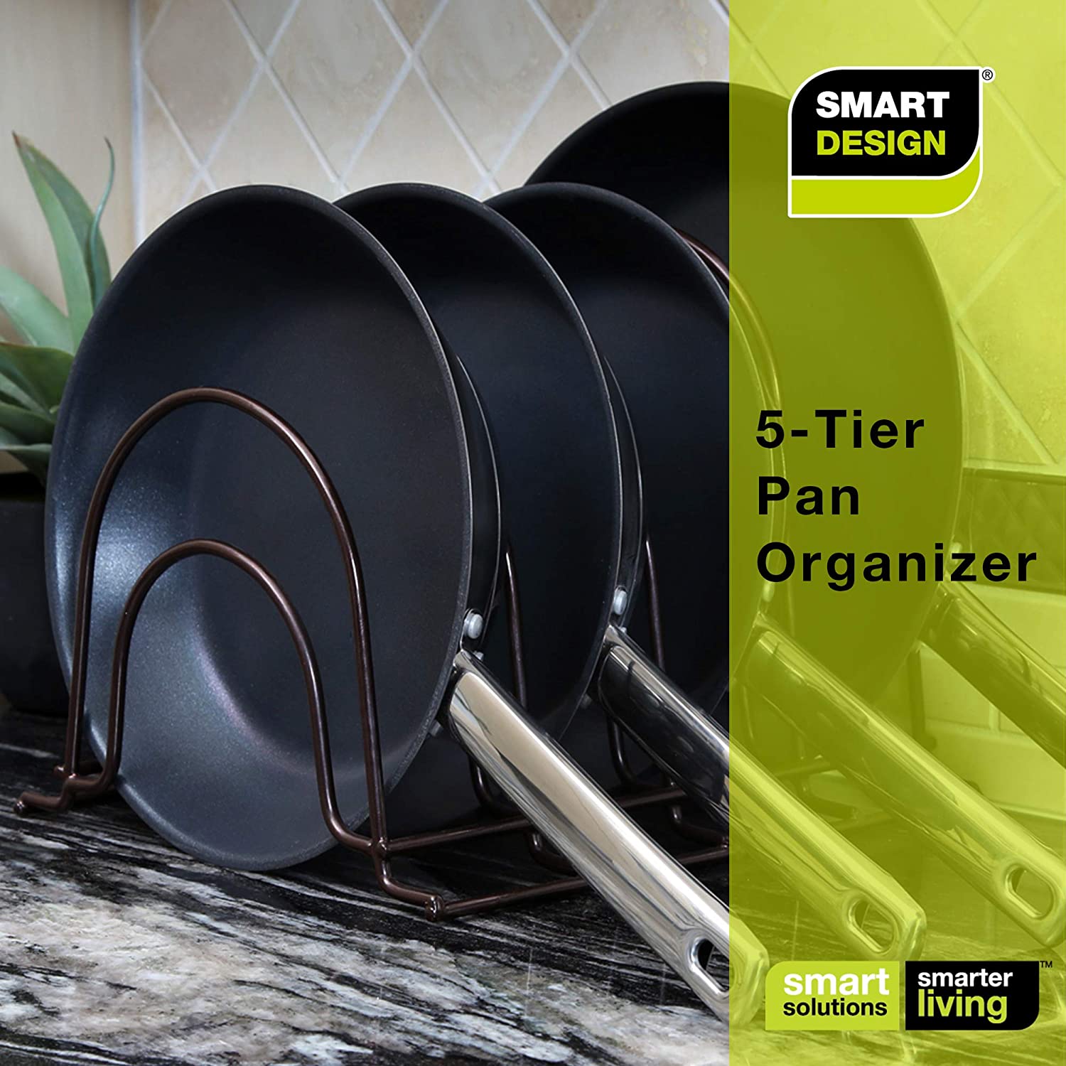 5-Tier Pan Organizer - Smart Design® 11