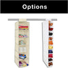 6-Shelf Hanging Closet Organizer with Velcro Hook and Loop - Smart Design® 17