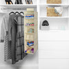 6-Shelf Hanging Closet Organizer with Velcro Hook and Loop - Smart Design® 6