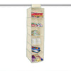 6-Shelf Hanging Closet Organizer with Velcro Hook and Loop - Smart Design® 23