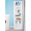 6-Tier Over-The-Door Metal and Plastic Pantry Organizer with 6 Full Baskets - Smart Design® 10