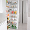 6-Tier Over-The-Door Metal and Plastic Pantry Organizer with 6 Full Baskets - Smart Design® 16