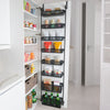 6-Tier Over-The-Door Metal and Plastic Pantry Organizer with 6 Full Baskets - Smart Design® 20