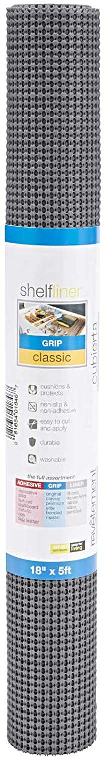 Classic Grip Shelf Liner - 12" x 10' - Smart Design® 79