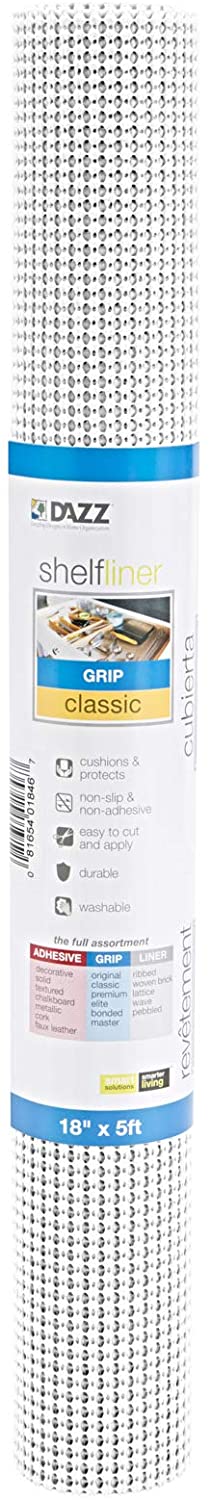 Classic Grip Shelf Liner - 12" x 10' - Smart Design® 97