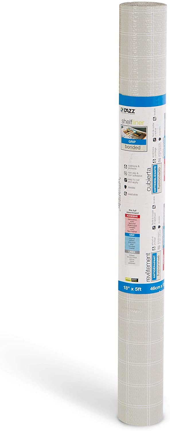 Bonded Grip Shelf Liner - 12 Inch x 10 Feet - Non-Adhesive - Smart Design® 96
