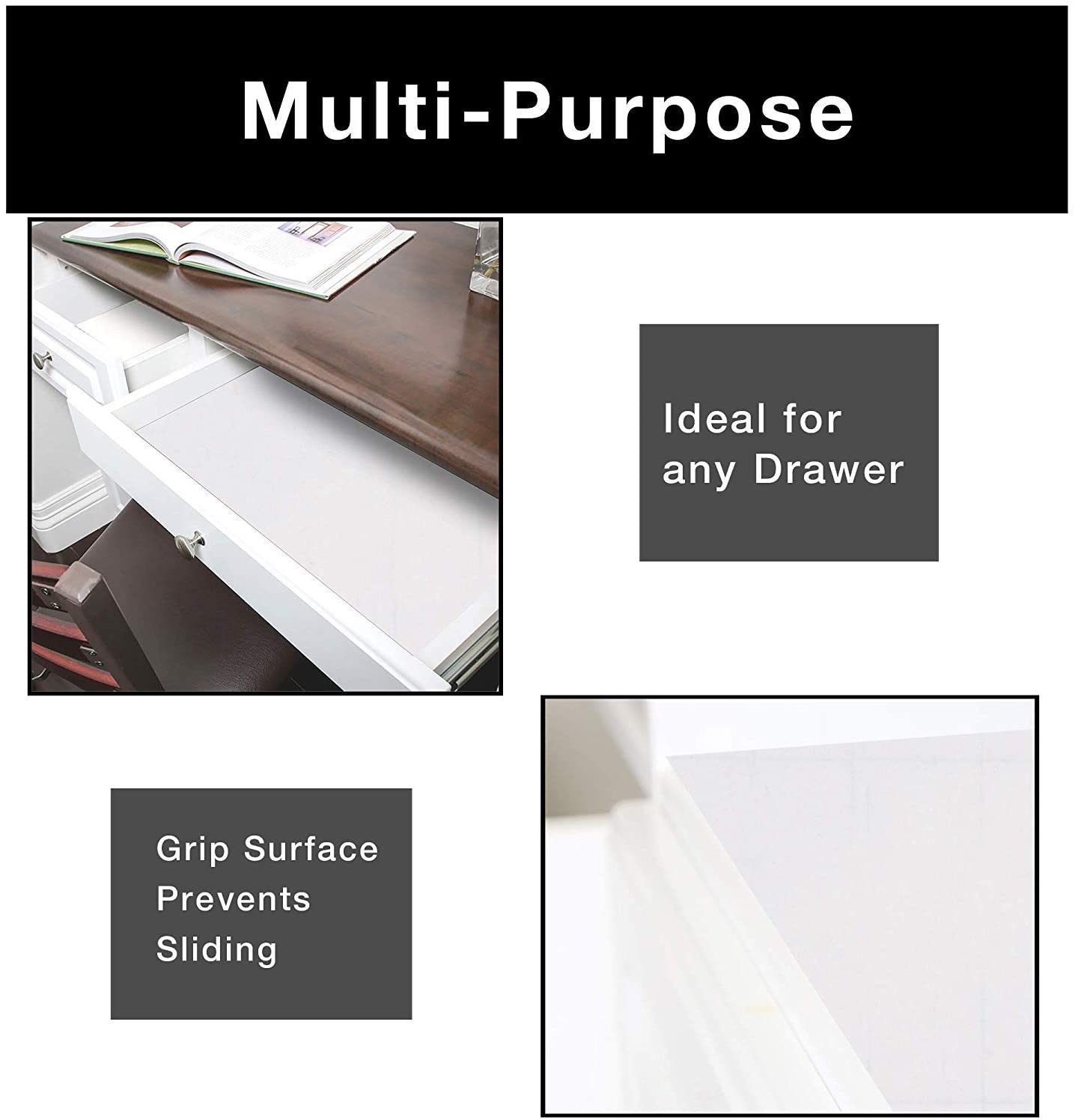 Adhesive Shelf Liner - 18 Inch x 20 Feet - Smart Design® 22