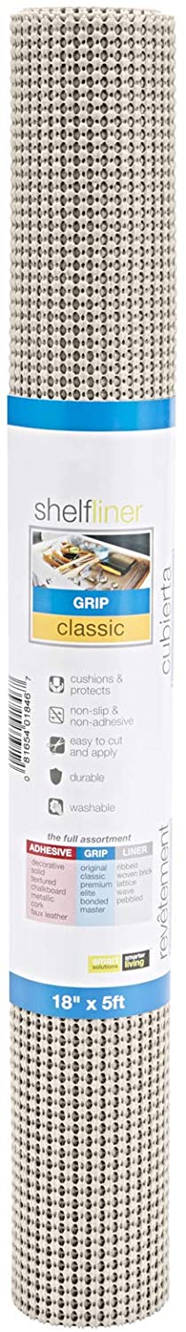 Classic Grip Shelf Liner - 12" x 10' - Smart Design® 14