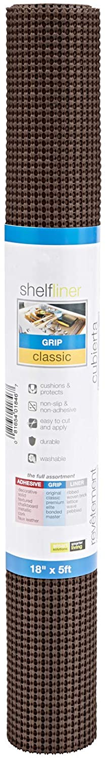 Classic Grip Shelf Liner - 12" x 10' - Smart Design® 124