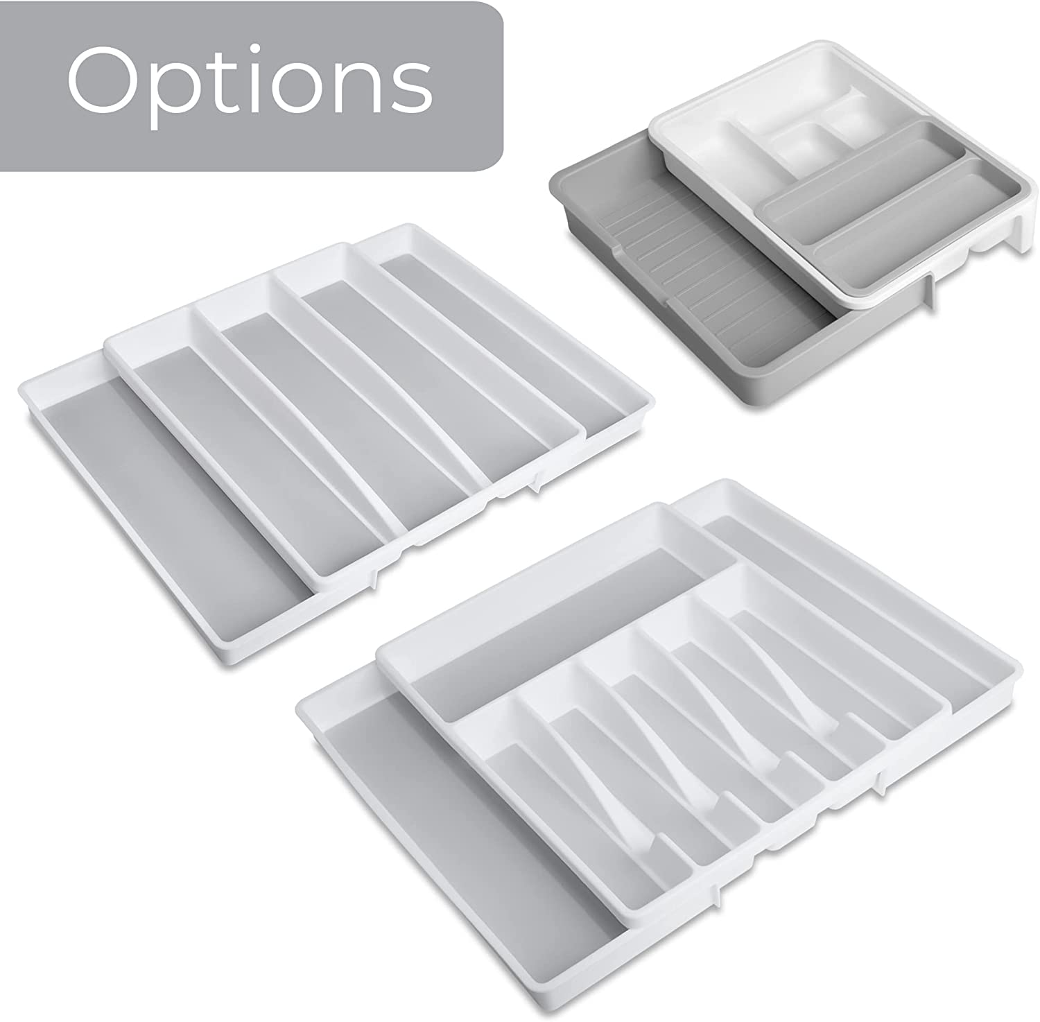 Ontel Smart Drawer Organizer for Standard Drawers - arinsolangeathome