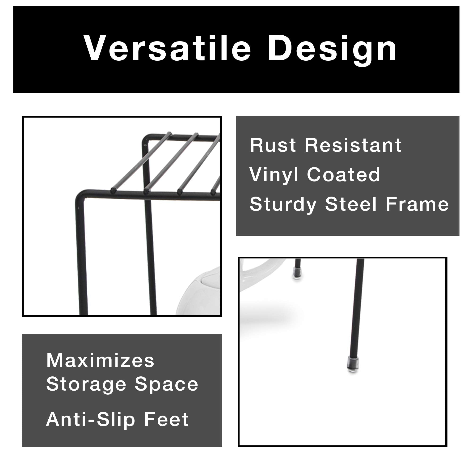 Medium Cabinet Storage Shelf Rack - Smart Design® 19