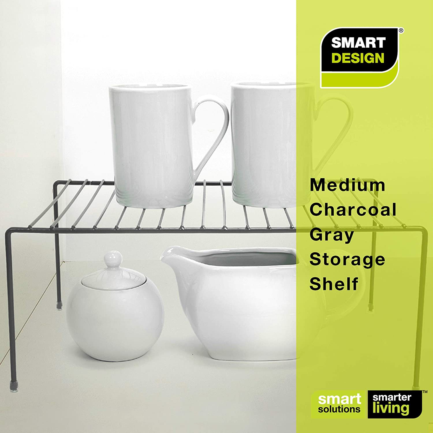 Medium Cabinet Storage Shelf Rack - Smart Design® 75