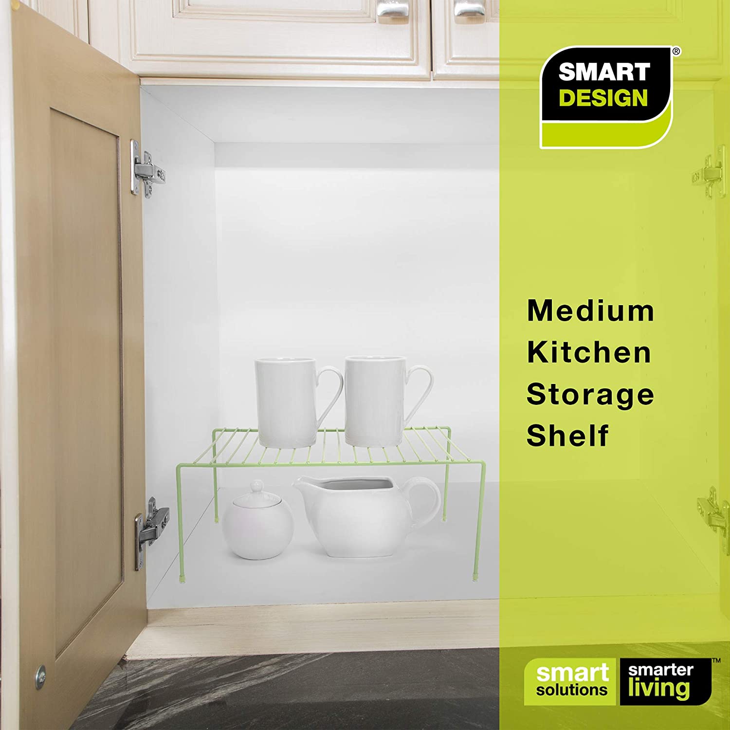 Medium Cabinet Storage Shelf Rack - Smart Design® 27