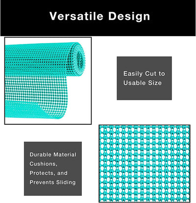 Classic Grip Shelf Liner - 12" x 10' - Smart Design® 120