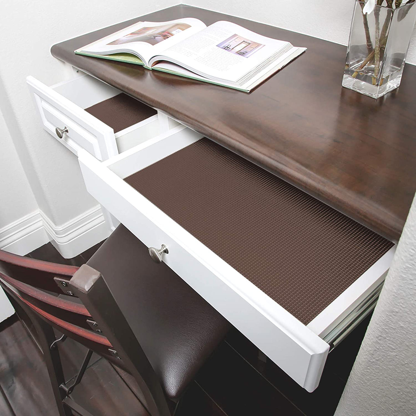 Classic Grip Shelf Liner - 12" x 10' - Smart Design® 125