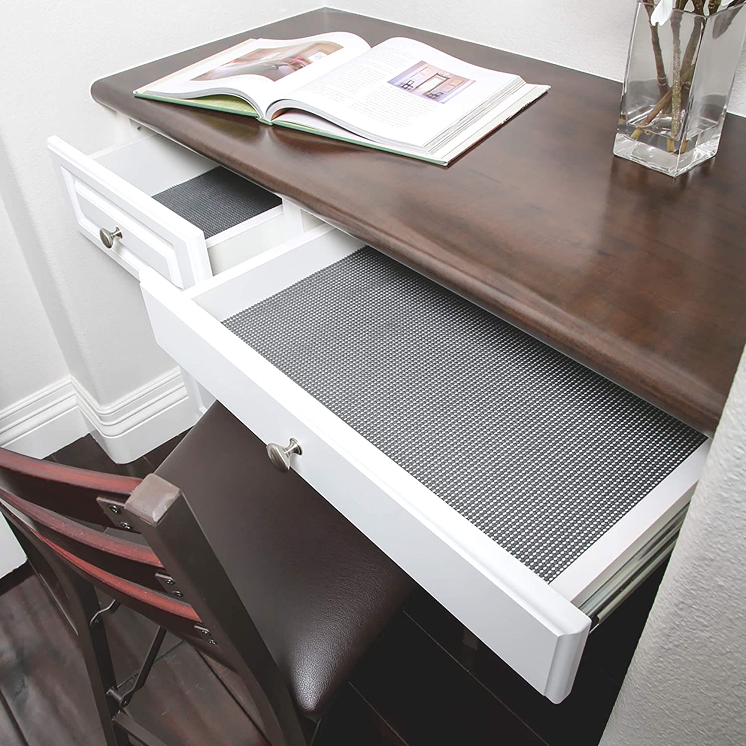 Classic Grip Shelf Liner - 12" x 10' - Smart Design® 80