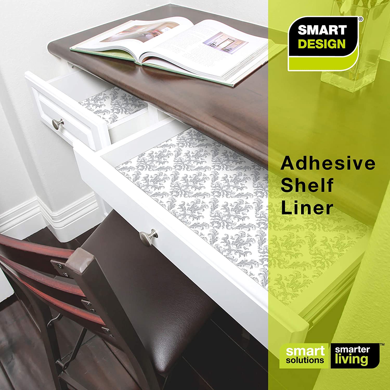 Adhesive Shelf Liner - 18 Inch x 20 Feet - Smart Design® 51