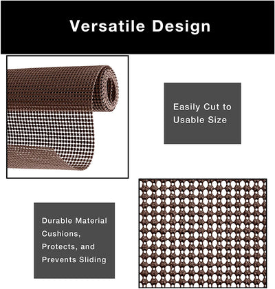 Classic Grip Shelf Liner - 12" x 10' - Smart Design® 126