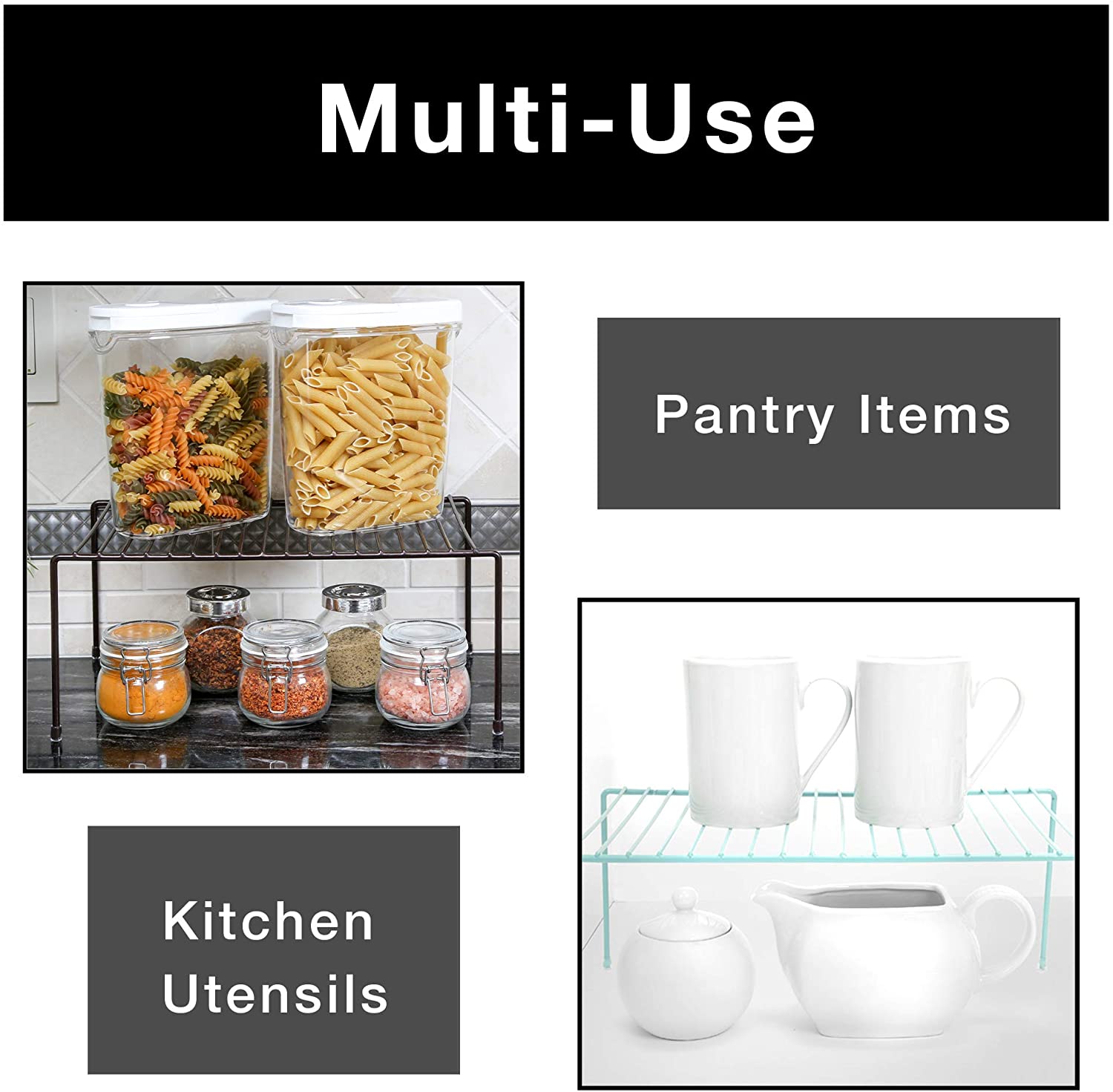 Medium Cabinet Storage Shelf Rack - Smart Design® 32